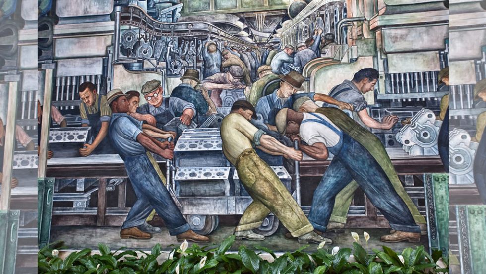 detroit idustry murals - diego rivera